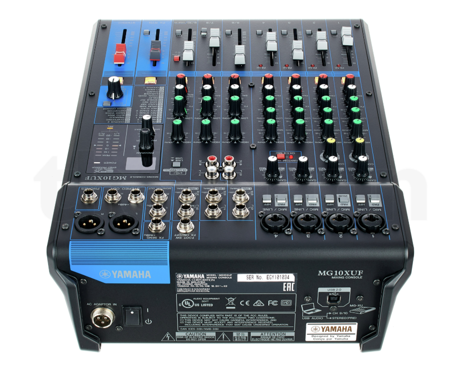 Yamaha MG10XUF-10-Channel Mixer