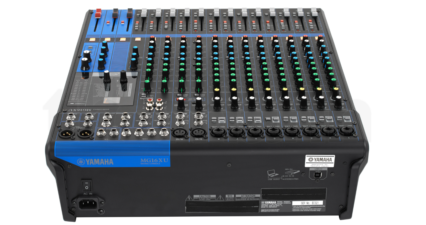 Yamaha MG16XU 16-input 6-Bus Mixer w/USB & Effects