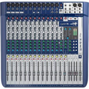 Soundcraft Signature 16 Ch Mixer With Usb And Fx