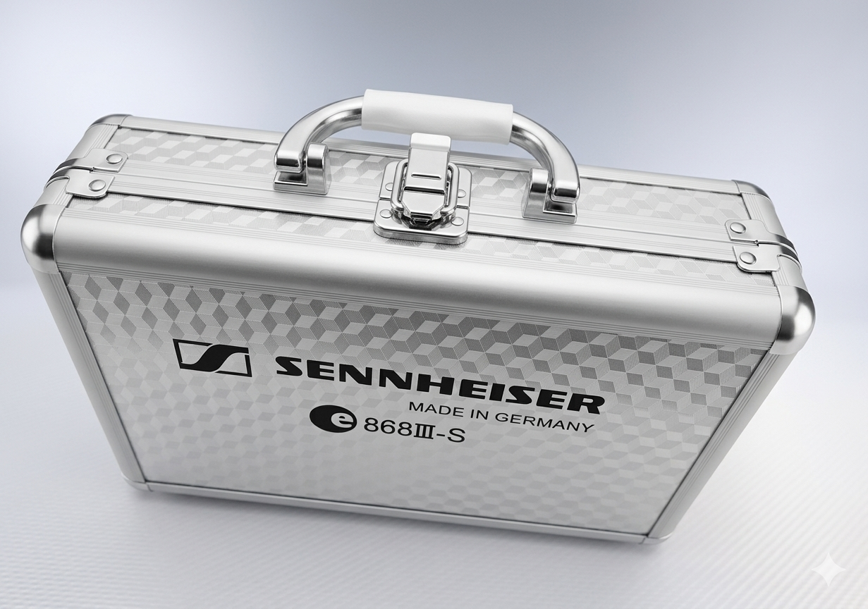 Sennheiser dynamic wired microphone e 868s