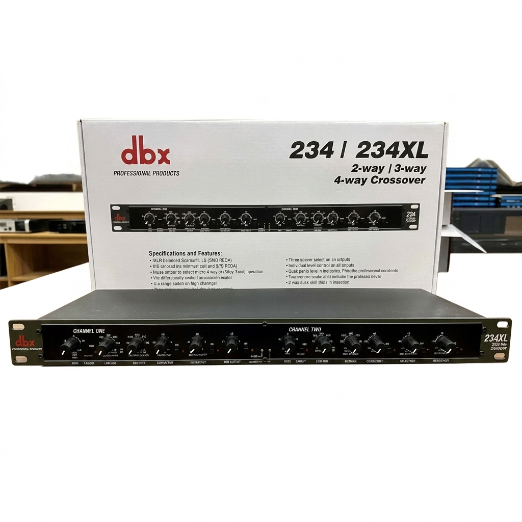 dbx 234XL Professional Audio Crossover,